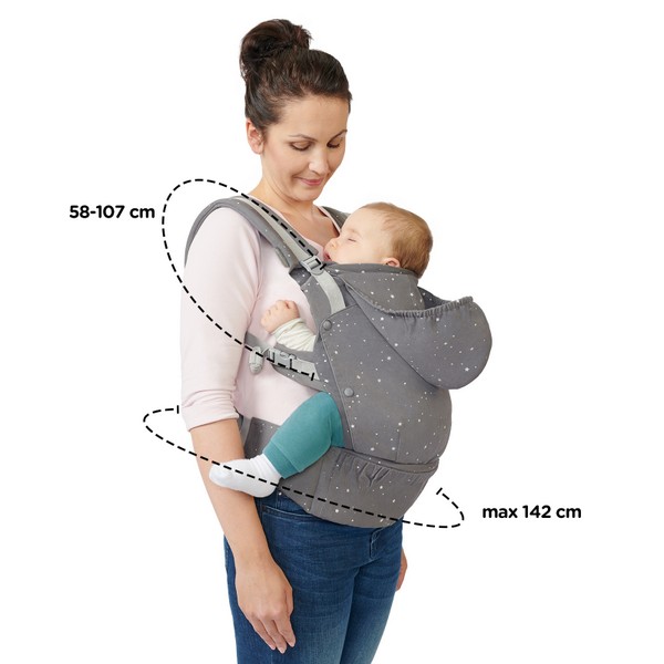 Продукт KinderKraft HUGGY - Ергономична раница  - 0 - BG Hlapeta